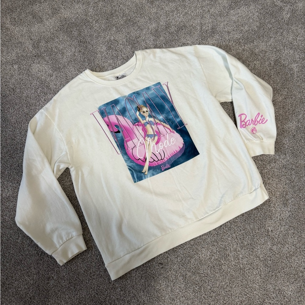 NWOT Vacay Mode Barbie Y2K Sweatshirt